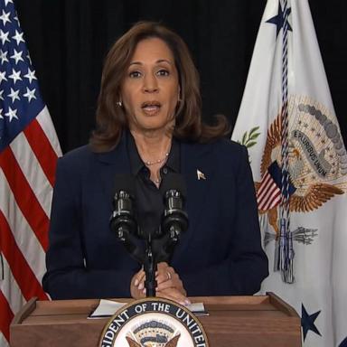 VIDEO: Harris on killing of Hamas leader: 'He had American blood on his hands'