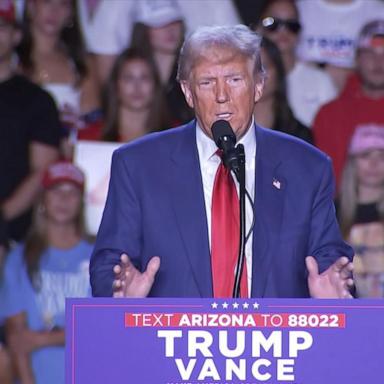 Trump holding rally in Arizona just miles from U.S.-Mexico Border