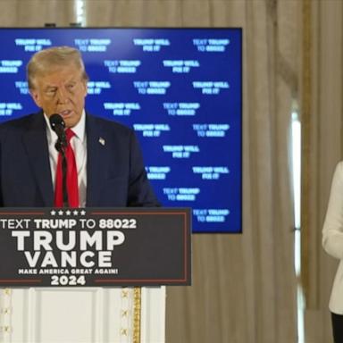 VIDEO: Trump hits Harris ahead of her 'closing argument' speech at the Ellipse