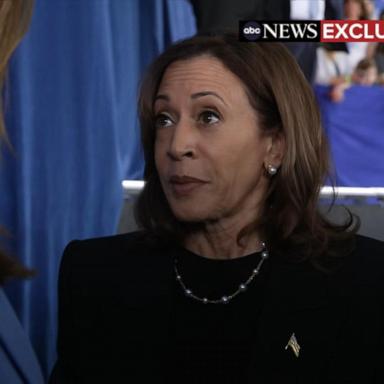 VIDEO: Harris distances from Biden's 'garbage' comment