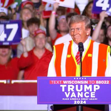 VIDEO: Trump holds rally in Green Bay, Wisconsin