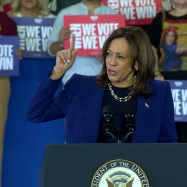 VIDEO: Harris speaks at campaign event in Arizona