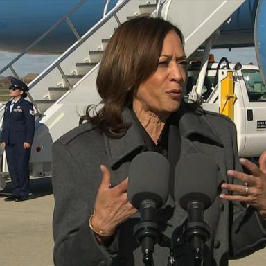 Harris responds to newest comments from Trump