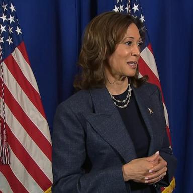 Harris addresses reporters with only 48 hours until the election