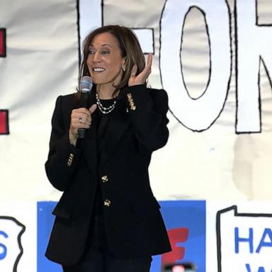 VIDEO: Kamala Harris begins final series of rallies in Pennsylvania