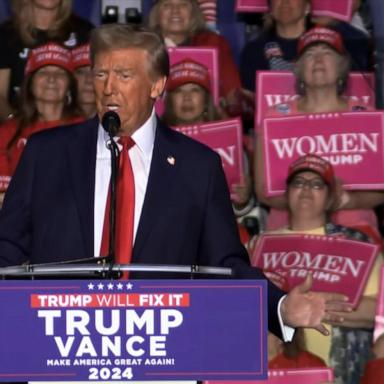 VIDEO: Trump makes campaign stop in battleground Pennsylvania