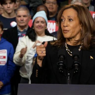 VIDEO: Harris makes campaign push in Allentown, Pennsylvania