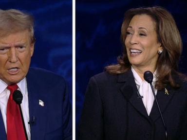 WATCH:  Trump, Harris prepare for election night