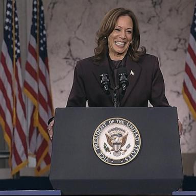 VIDEO: Kamala Harris addresses nation after conceding election to Donald Trump