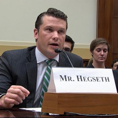 Trump listed Hegseth's experience as a veteran and his media experience as his reasons for the choice.