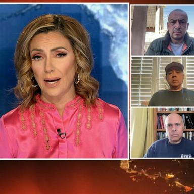 VIDEO: 3 firefighters battling LA wildfires also lost their own homes in Eaton Fire