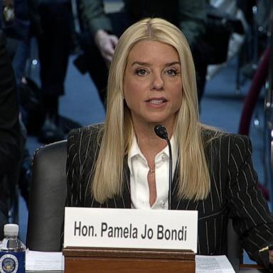 VIDEO: Pam Bondi delivers opening statement at confirmation hearing