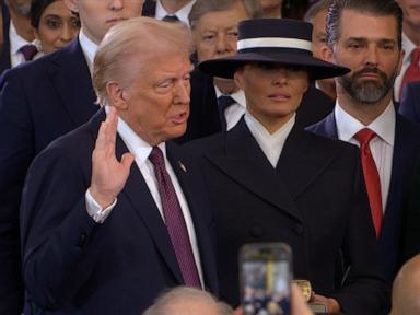 WATCH:  Donald Trump sworn in as 47th US president