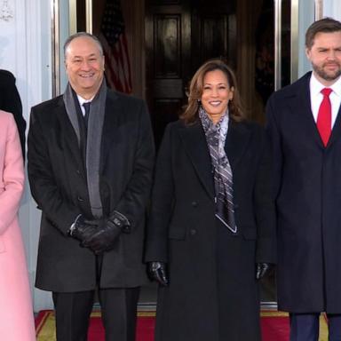 VIDEO: JD Vance arrive at the White House ahead of swearing in as vice president