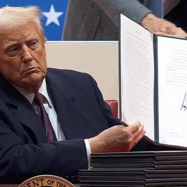 VIDEO: Trump renames Gulf of Mexico to 'Gulf of America' among 1st executive orders