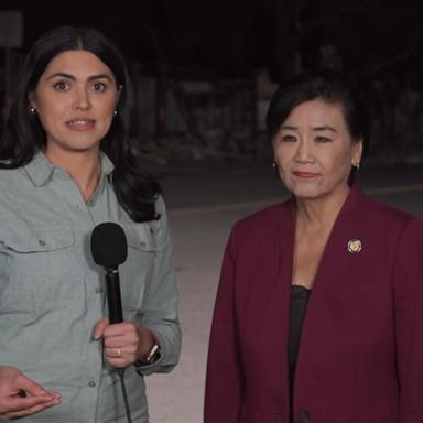 US Rep. Judy Chu speaks on Trump’s disaster-related visit to California