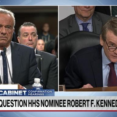 Robert F. Kennedy Jr. and Colorado Democratic Sen. Michael Bennet had a tense exchange over past comments made by Kennedy. 