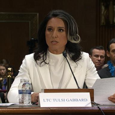 VIDEO: Tulsi Gabbard delivers opening remarks at confirmation hearing for DNI