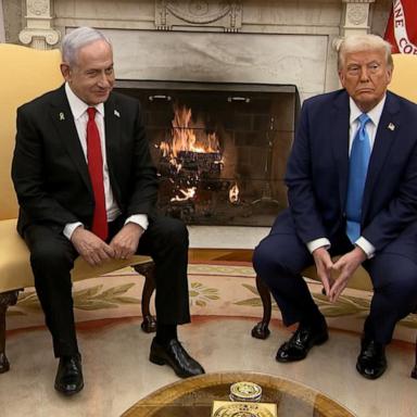 Trump, Netanyahu meet at White House