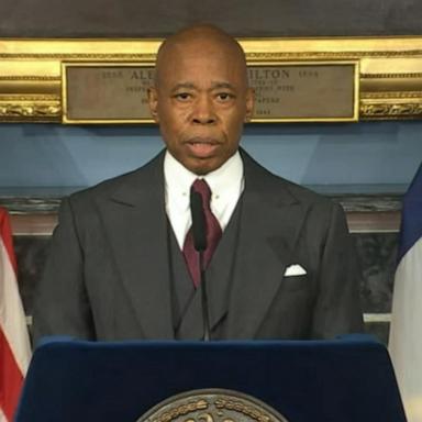 VIDEO: NYC Mayor Eric Adams speaks after prosecutors drop charges against him