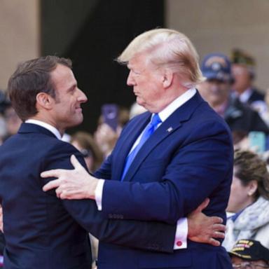 President Donald Trump is hosting French President Emmanuel Macron at the White House, where they will discuss the status of Ukraine-Russia peace talks.