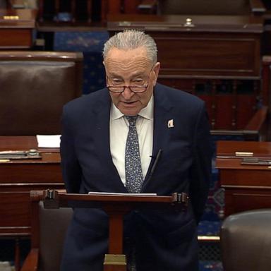 Minority Leader Chuck Schumer took to the Senate floor Friday morning to defend his decision to support a Republican short-term funding bill that will effectively help avoid a government shutdown at the end of the day.