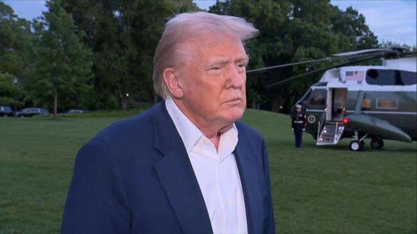 President Donald Trump called the famed Alcatraz Island prison, which lies off the coast of San Francisco, "a symbol of law and order."