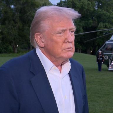 President Donald Trump called the famed Alcatraz Island prison, which lies off the coast of San Francisco, "a symbol of law and order."