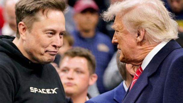 Trump and Musk feud erupts on social media