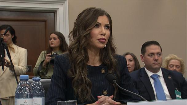 Secretary Kristi Noem testified before the House Appropriations Homeland Security Subcommittee hearing on oversight of the Department of Homeland Security.