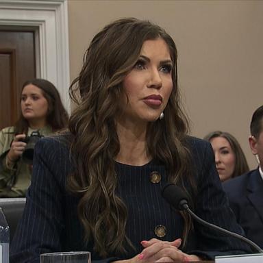 Secretary Kristi Noem testified before the House Appropriations Homeland Security Subcommittee hearing on oversight of the Department of Homeland Security.