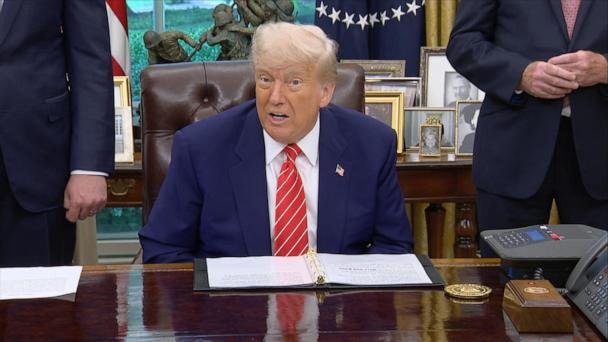 VIDEO: Trump announces trade deal with UK