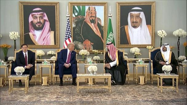 Trump, Saudi Arabian leader sign economic cooperation agreements