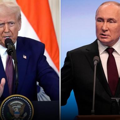 VIDEO: Trump, Putin hold high-stakes phone call over war in Ukraine