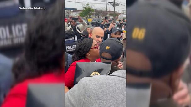 Rep. LaMonica McIver charged by DOJ over incident with ICE agents