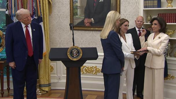 Trump swears in Jeanine Pirro as top prosecutor in DC