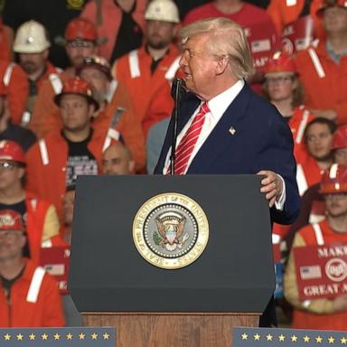 VIDEO: Trump makes announcement on US-Japan steel deal
