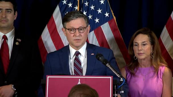 Speaker Mike Johnson: Newsom should be 'tarred and feathered'