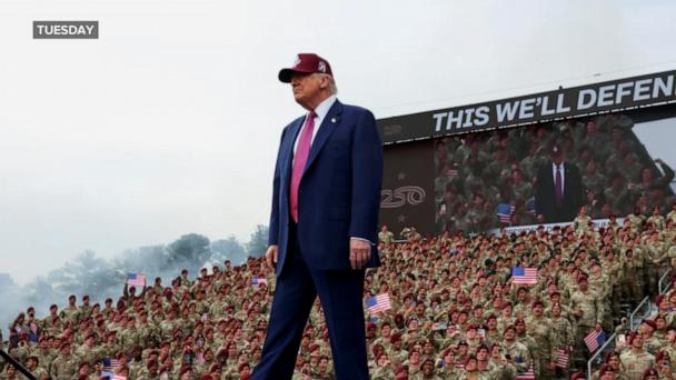 VIDEO: What to expect at Trump’s military parade in DC