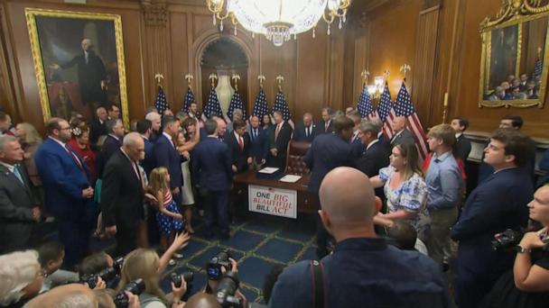 White House declares 'VICTORY' after House passes megabill