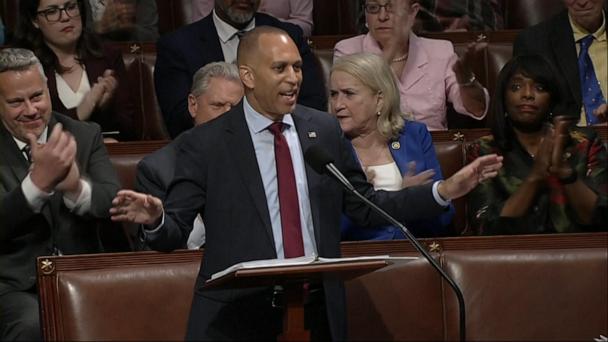 In a passionate floor speech as the House drew near to a final vote, Minority Leader Hakeem Jeffries blasted what he called President Donald Trump’s “big ugly bill.”