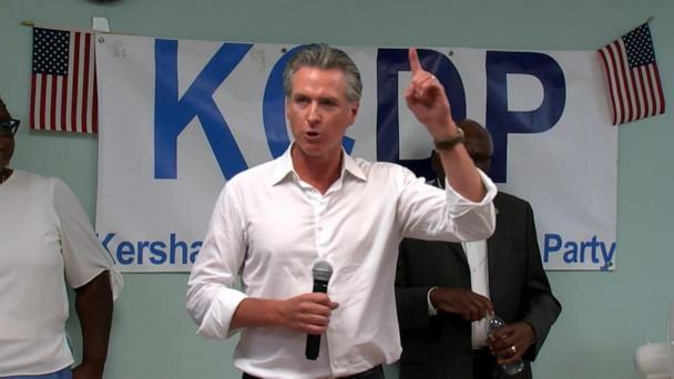 Newsom slams Trump admin during South Carolina tour: 'America in reverse'