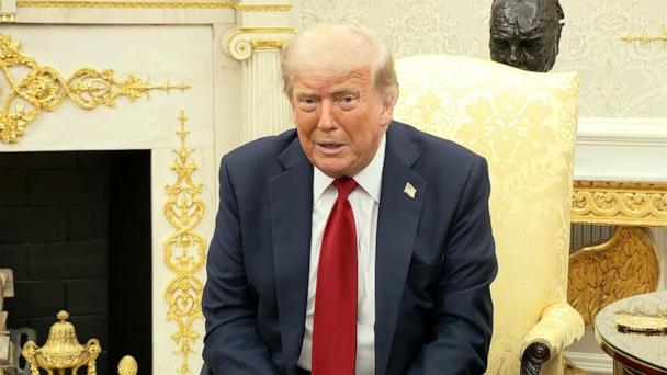 VIDEO: Trump threatens 'severe tariffs' on Russia if no deal to end war within 50 days