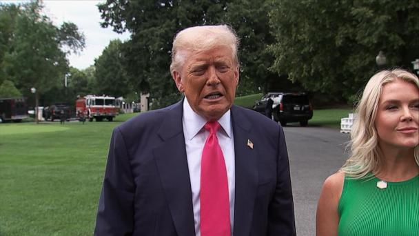 Trump says AG handled Epstein probe "very well'