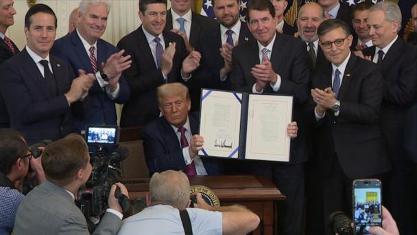 Trump signs 1st major federal cryptocurrency bill into law