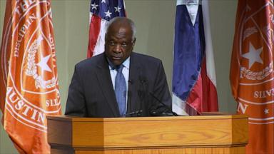 Thomas said that the values enshrined in the 1776 Declaration of Independence have “fallen out of favor” among Americans.