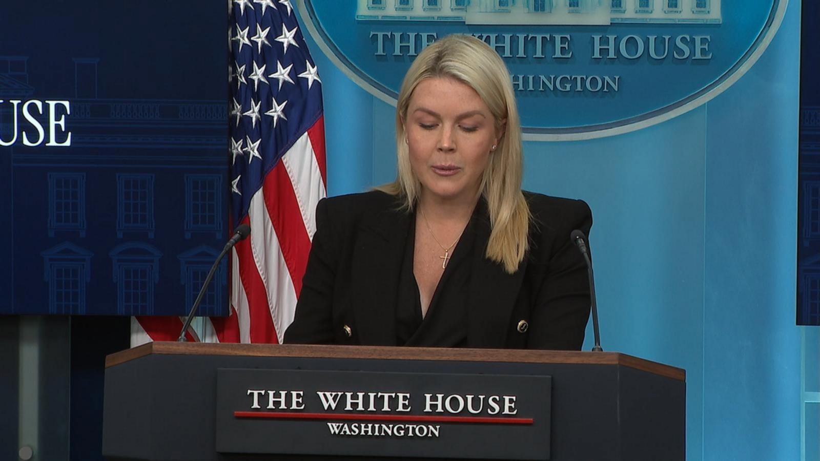 WATCH:  White House press secretary addresses WCHD shooting