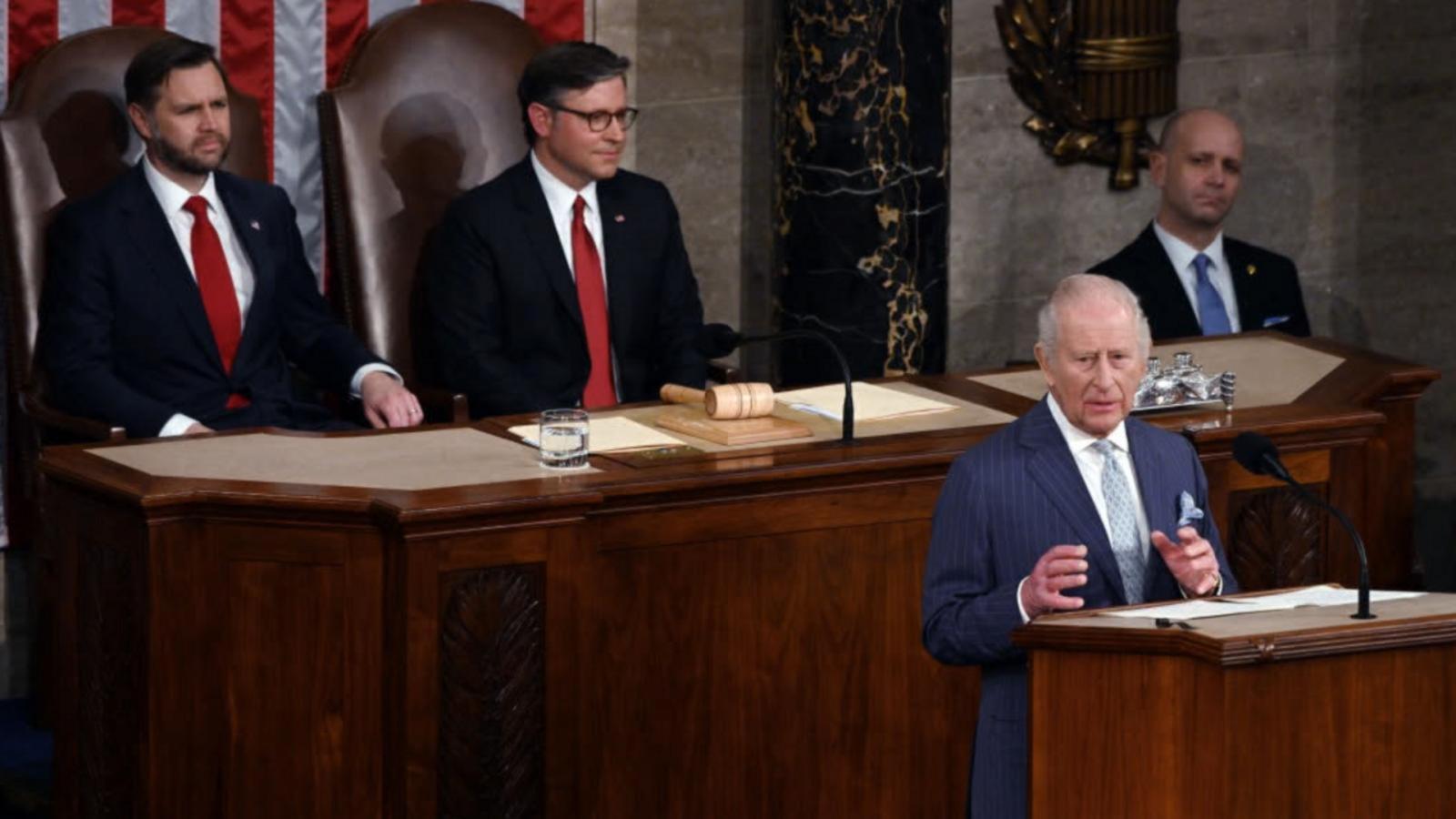 WATCH:  King Charles’ historic address to Congress 