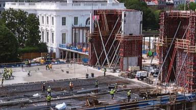 VIDEO: President Trump allowed to keep building ballroom while Supreme Court weighs case