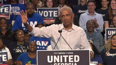 The former president took issue with how President Donald Trump responded to his joke about 